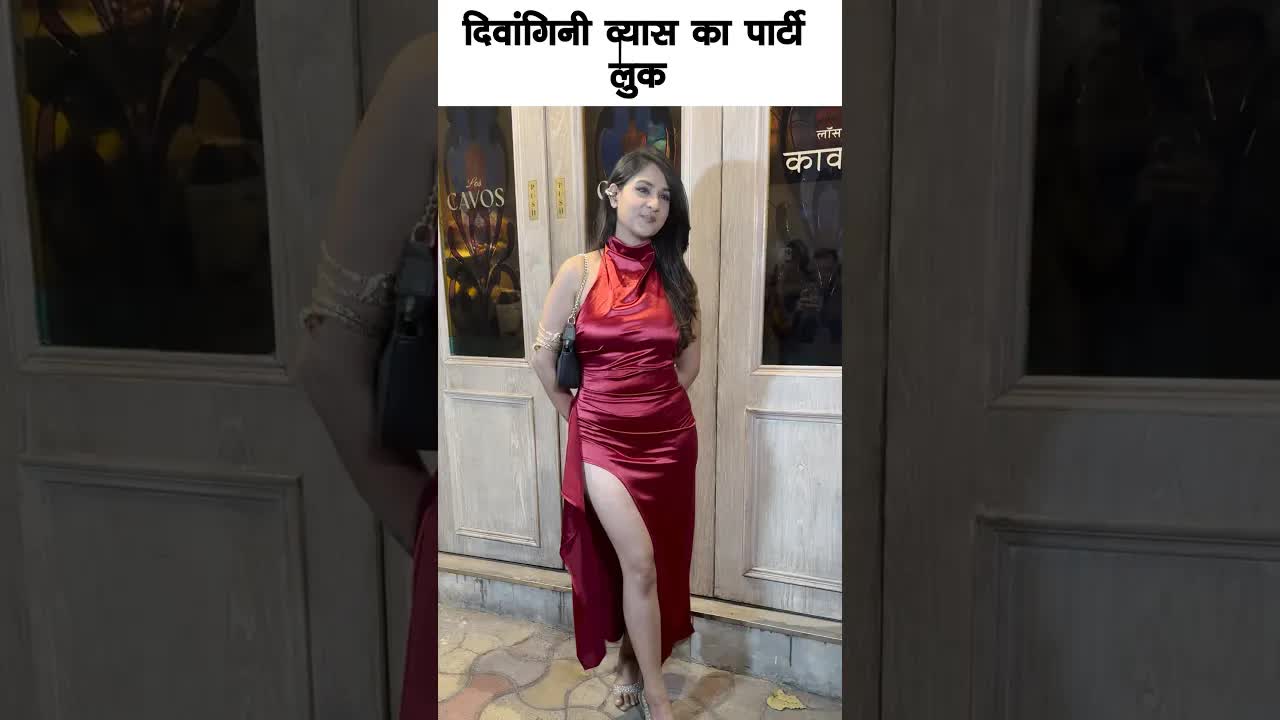 Dewangini vyas party look #bollywood #dewangini #shortsvideo
