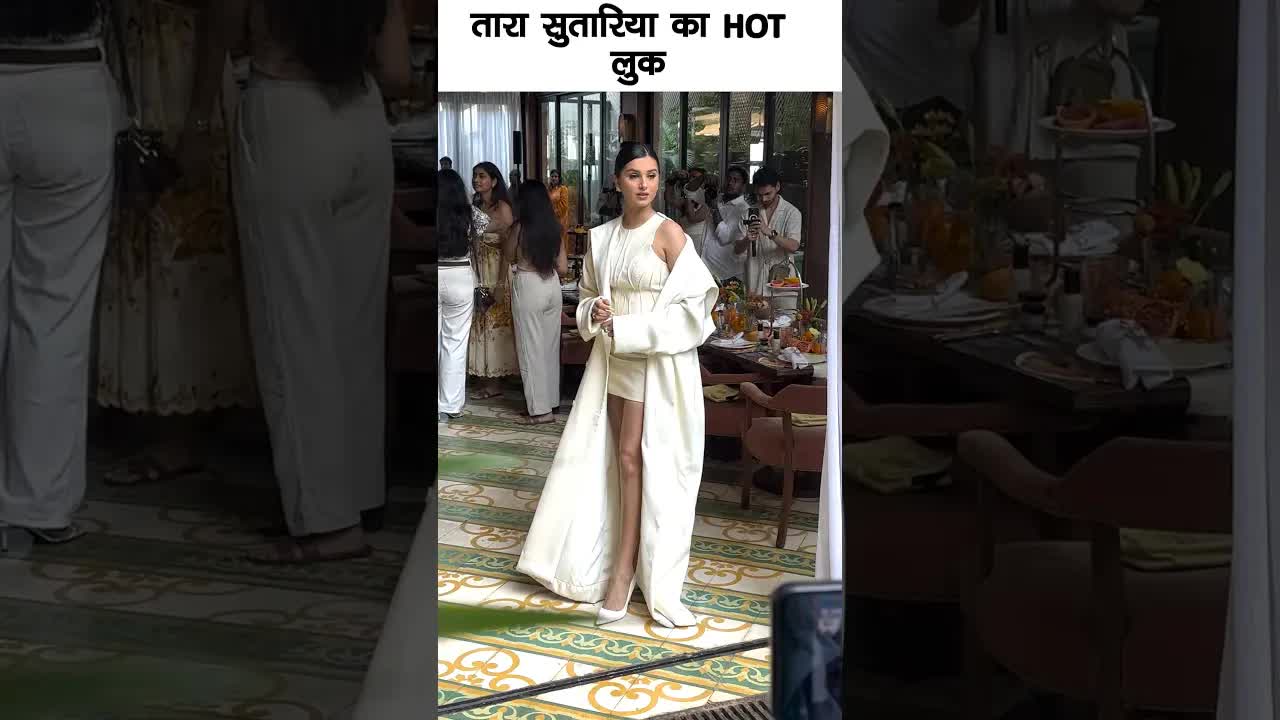 Tara sutaria all white #bollywood #tarasutaria #shortsvideo