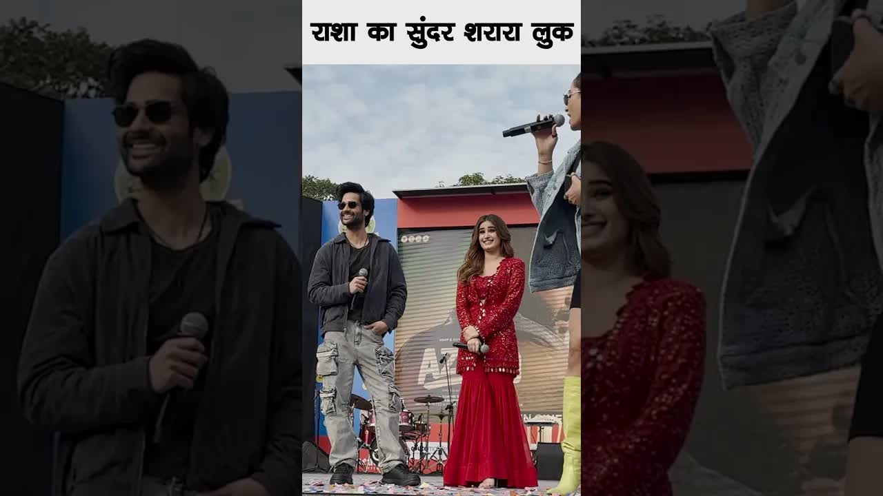 Rasha beautiful look#bollywood #rashathadani #shortsvideo