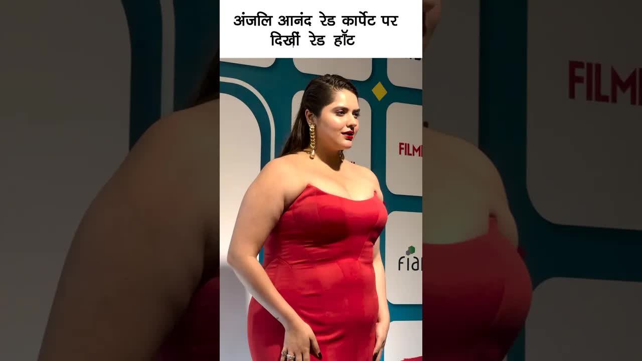 Anjali's red hot look #bollywood #anjalianand #shorts
