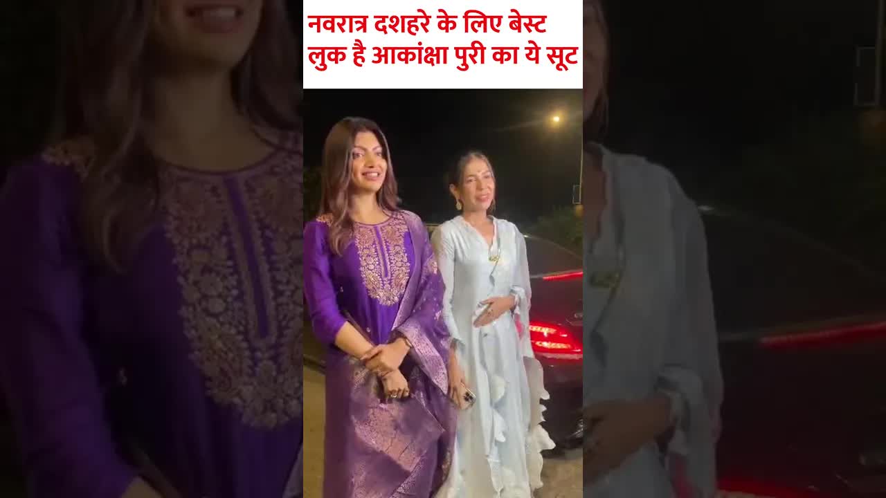 Akanksha's best festive look#tv #festival #shorts #navratri