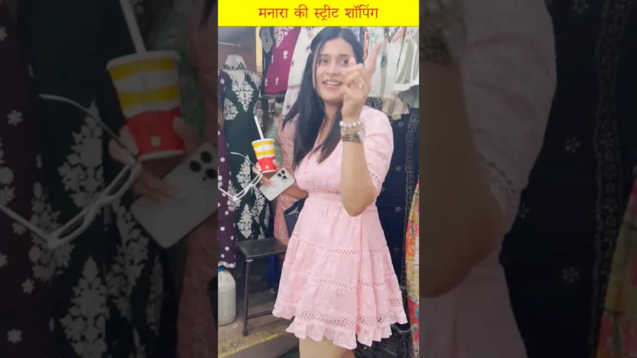 Mannara ki shopping #shorts #mannarachopra