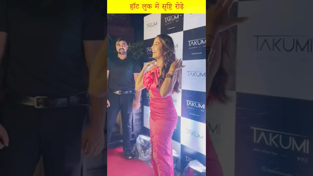 Shrishti's party look #tvshow #shorts #srishtyrode