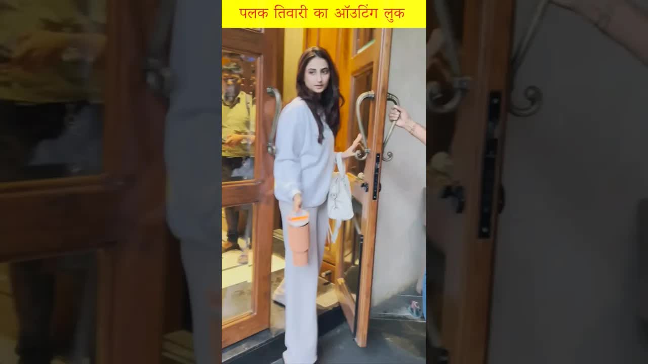 Palak's outing look #palaktiwari #shortsvideo