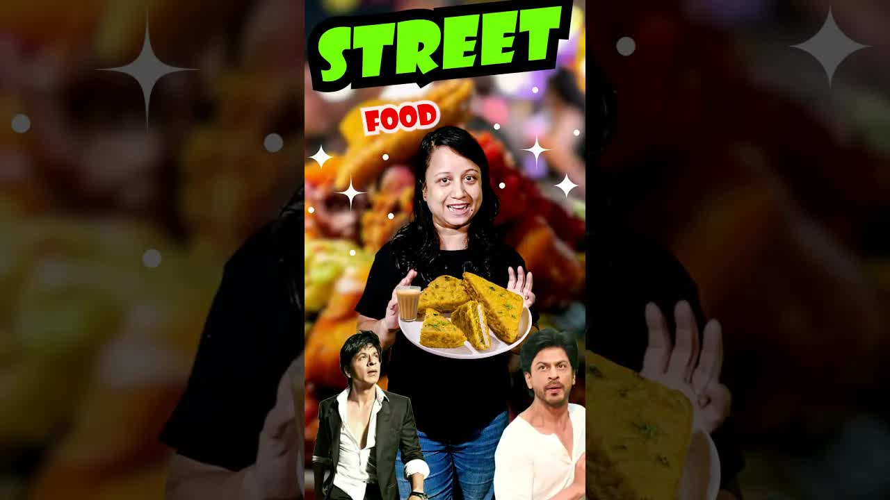 Shahrukh's fevourite Street Food #shahrukh #bollywood #streetfood #shorts