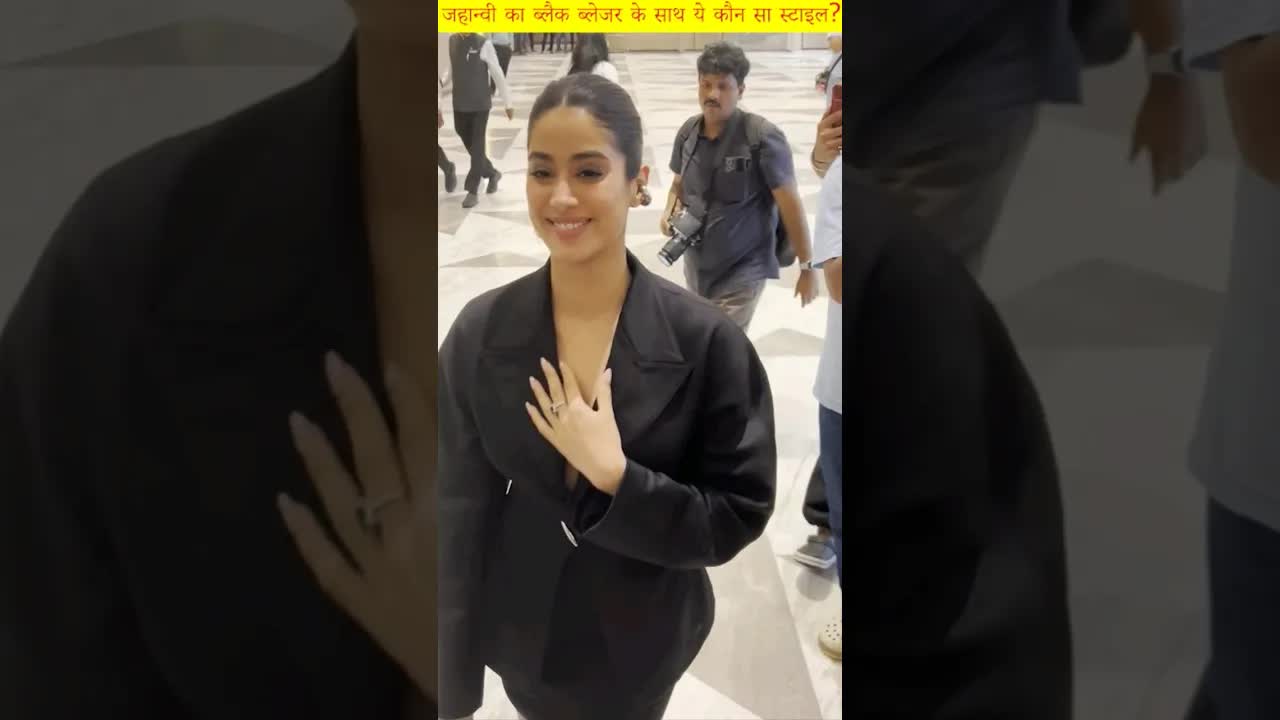Janhvi's glam look #jhanvikapoor #shorts