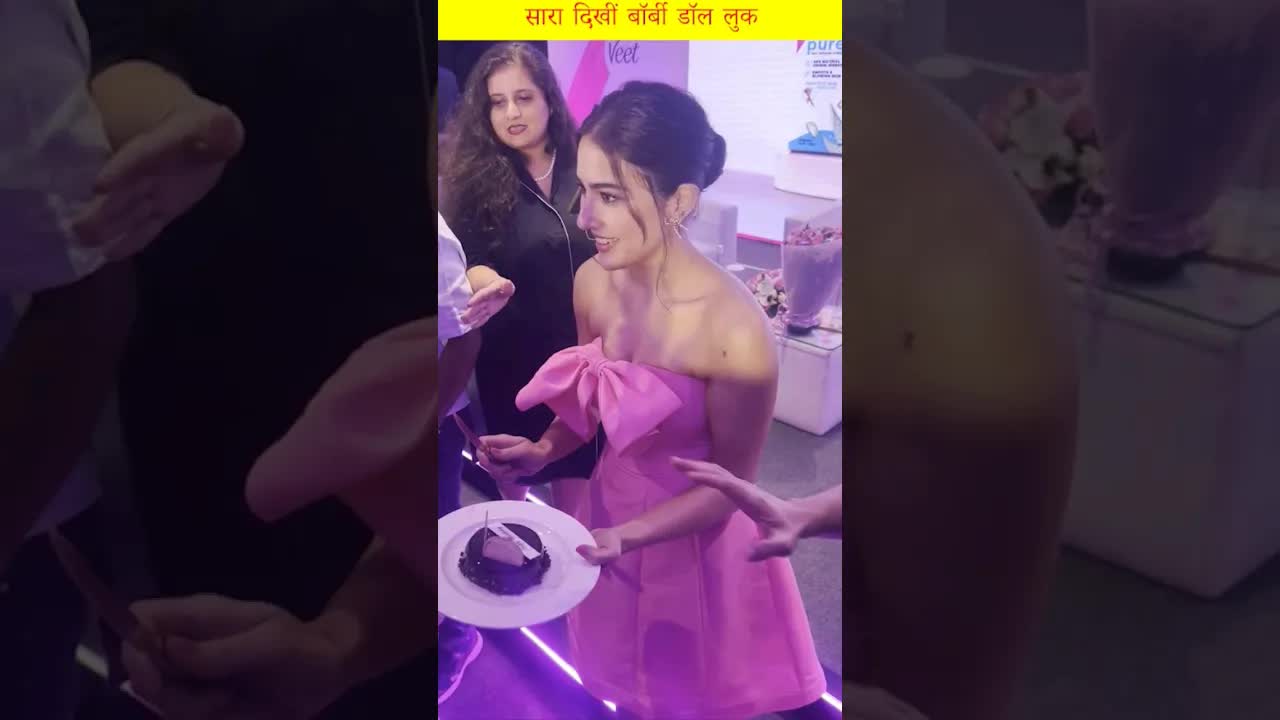Sara's barbie look #saraalikhan #shorts