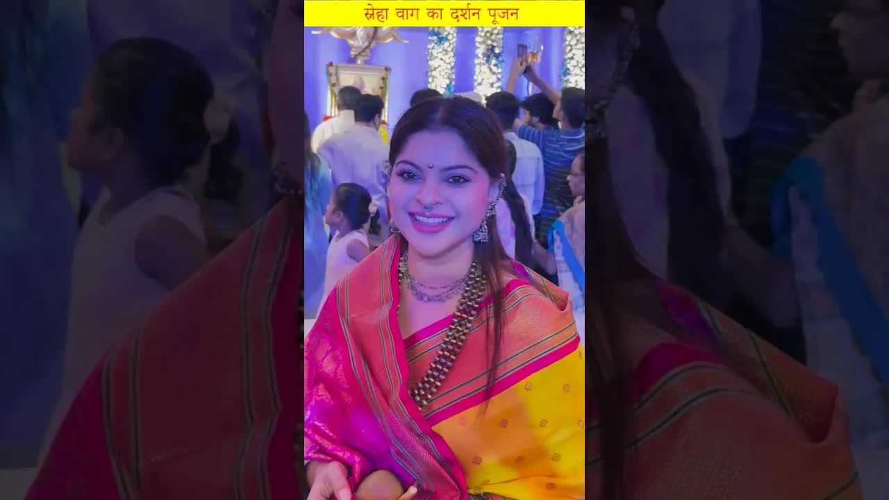 Sneha perfom puja #snehawagh #shorts #youtubeshorts