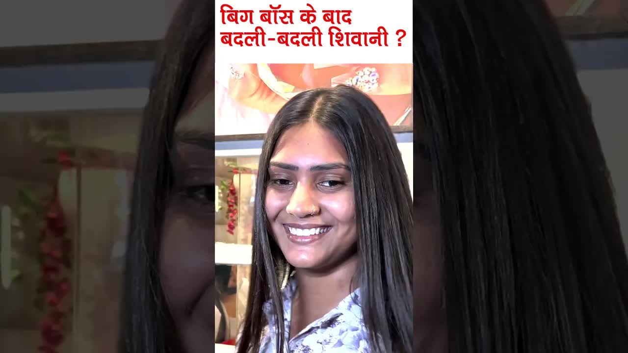 Shivani's new look after Bigg Boss OTT 3 #shivanikumariofficial #biggboss
