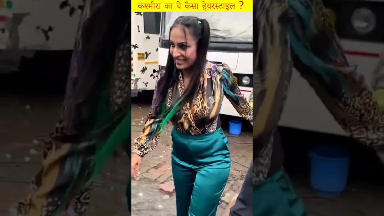 Kashmira ka hairstyle kisa? #kashmirashah #shorts