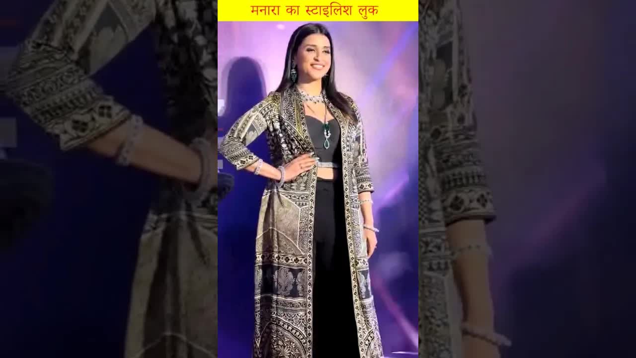 Mannara's party look #mannarachopra #shorts