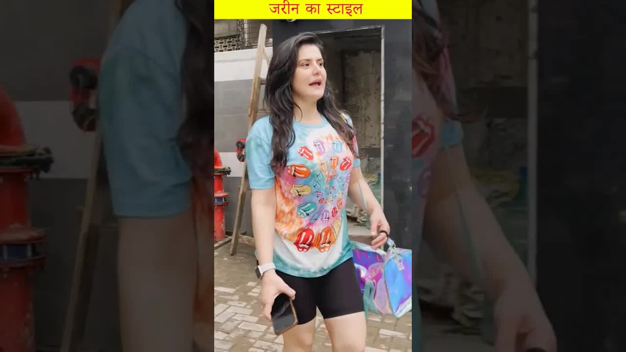 Zareen ka gym look #zareenkhan #shorts
