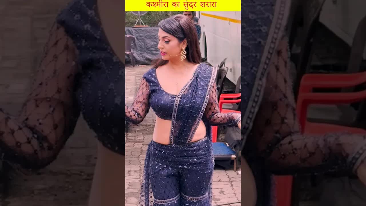 Kashmira in sharara #kashmirashah #shorts