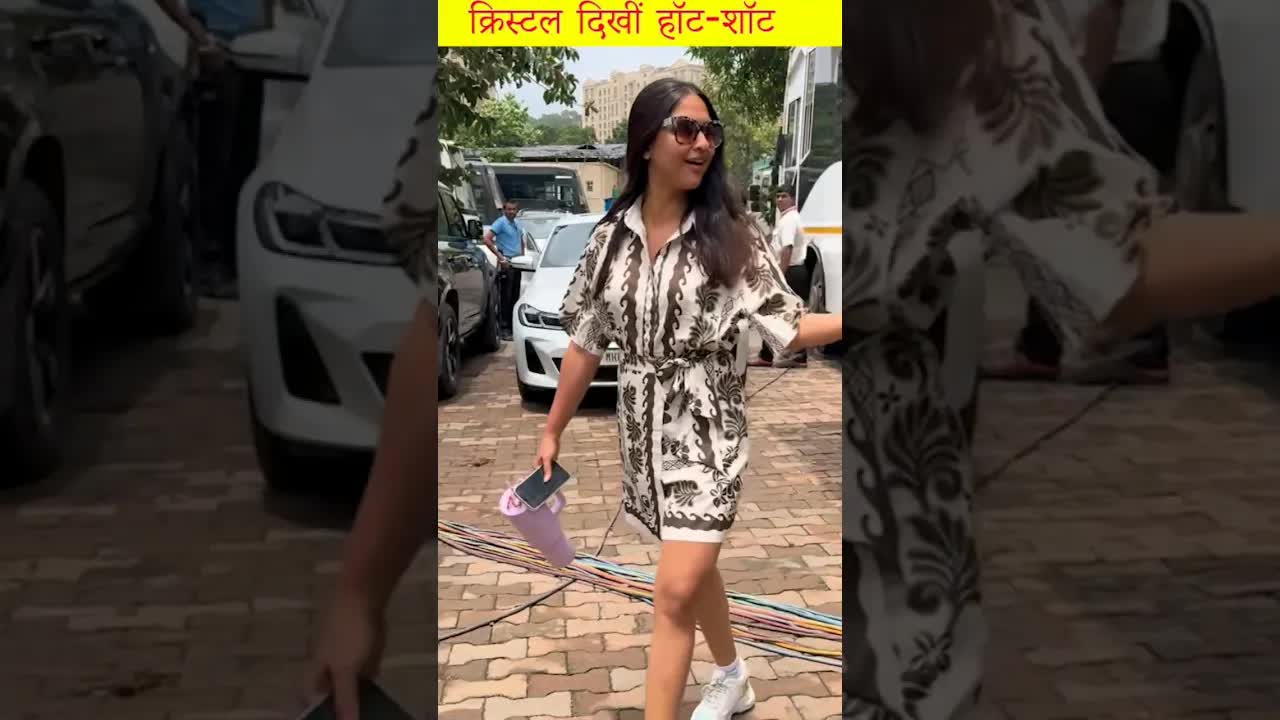 Krystal's hot shot look #krystledsouza #shorts