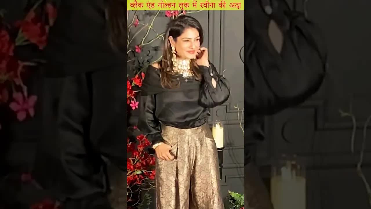 Raveena's mast look #raveenatandon #shorts