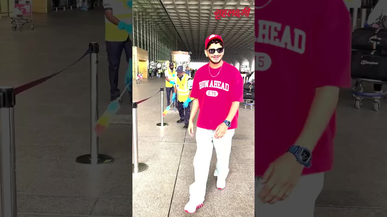 Munawar Faruqui spotted airport #grehlakshmi #munawarfaruqui #shorts #grehlakshmi