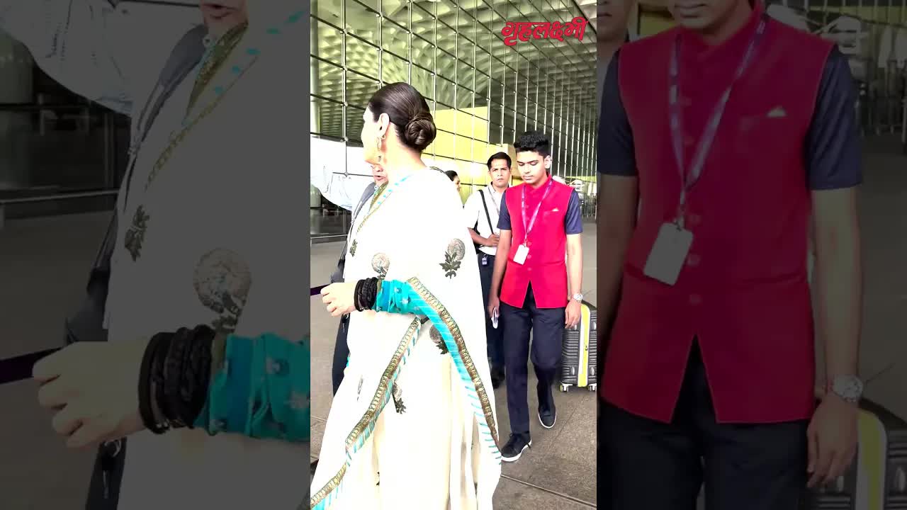 Raveena Tandon at Mumbai airport #grehlakshmi #raveenatondon #shorts