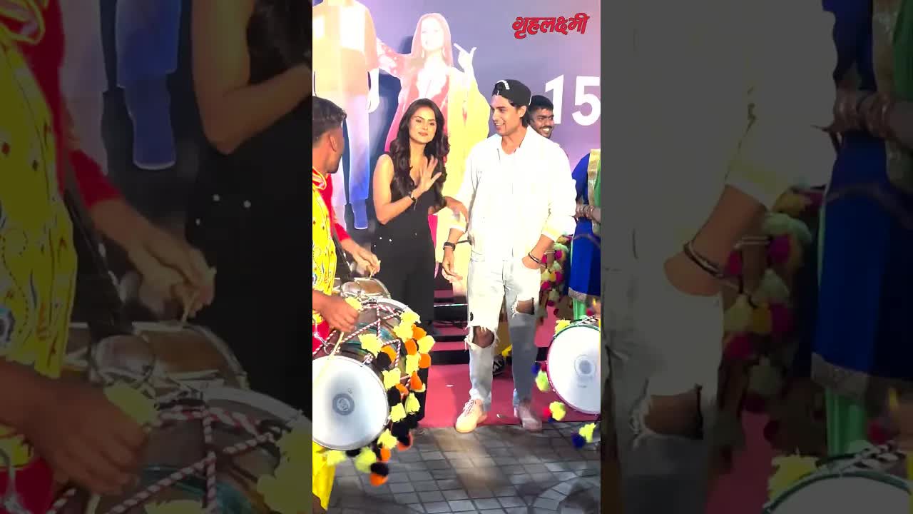 Priyanka Ankit at Jatt Nuu Chudail Takri #grehlakshmi #priyankit #shorts