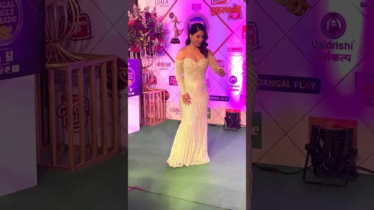 Hina Khan's glam look #grehlakshmi #hinakhan #shorts