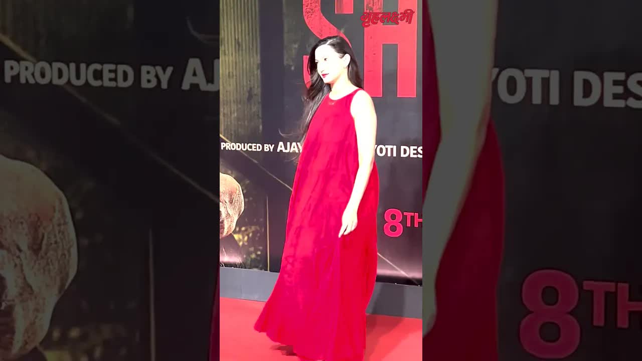 Gauahar Khan's looks at Shaitaan Screening #grehlakshmi #gauaharkhan #shorts