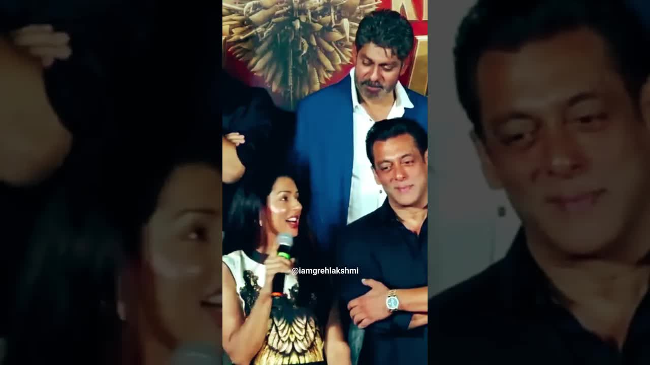 Trailer launch ke dauran Salman Bhumika ne bataya apne bich ka relation | Kisi Ka Bhai Kisi Ki Jaan