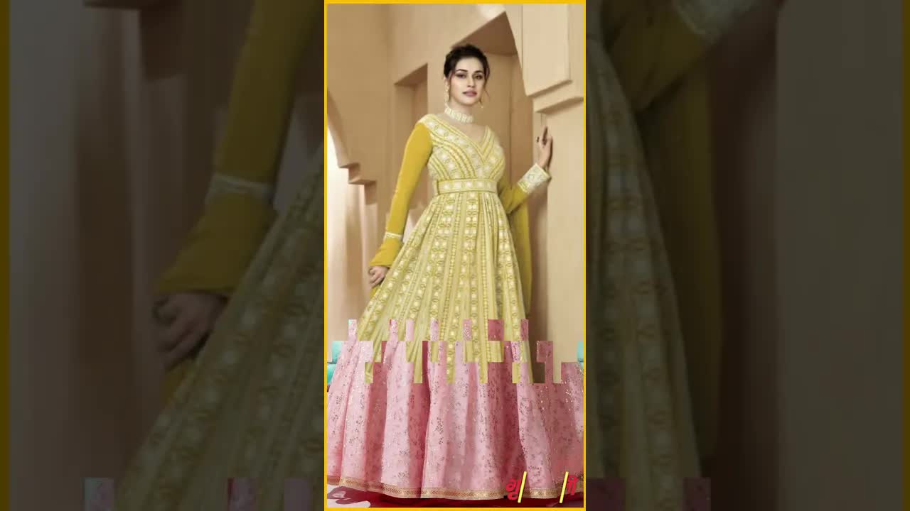 Long Gown Dress Design | Latest gown design 2023 | Grehlakshmi #gowncollection
