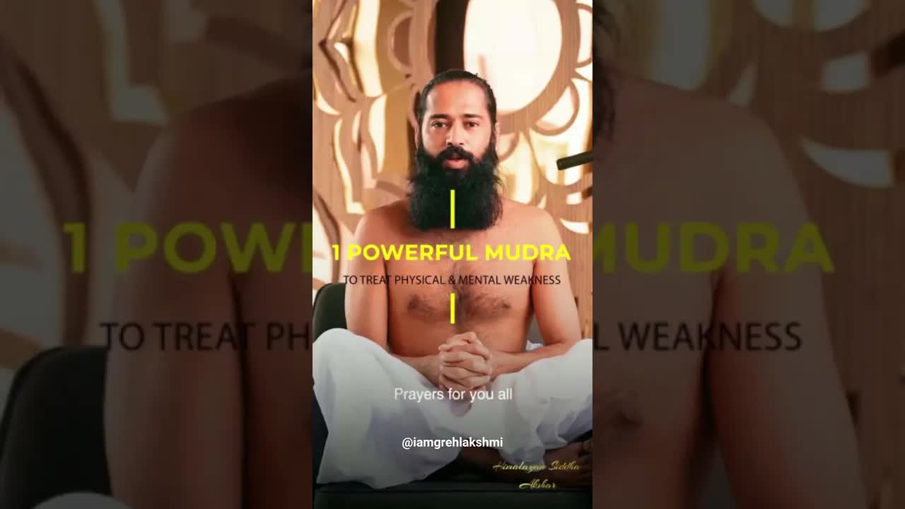 Body Fatigue Recovery | Mushti Mudra benefits for health | @AksharYoga | Akshar Yoga Mudra