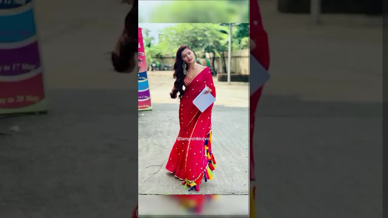 Rubina Dilaik Saree Photos #shortsindia #rubinadilaik #shorts