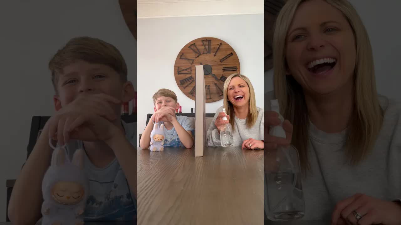 LYING CHALLENGE ROUND 3! Mom Vs Braxton!! 🤪 #challenge #games #shorts