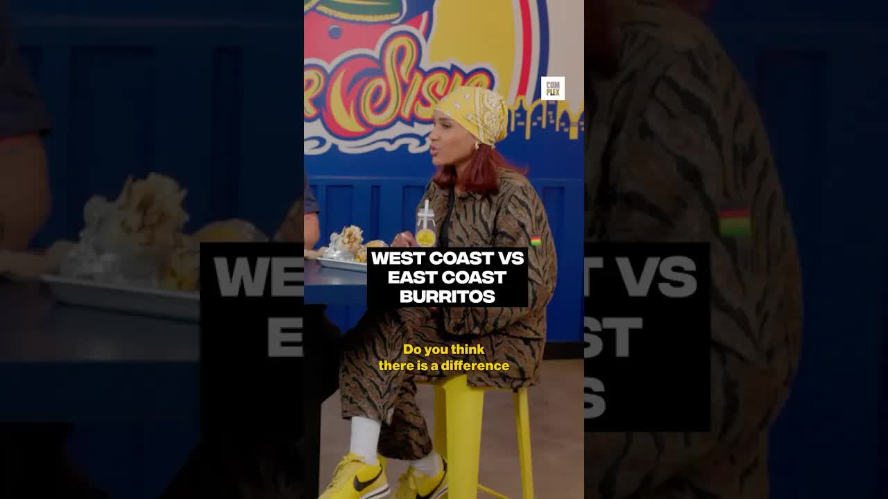 West Coast burritos vs. East Coast burritos #FeaturedEats