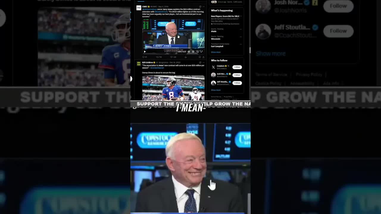 Emmitt Smith's Grit vs. Zeke's Riches: The Heart of a Champion! #shorts