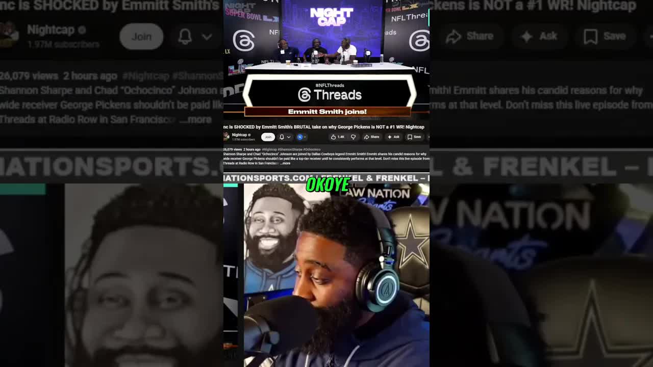 Emmitt Smith on Pickens: King for a Day or Prince for Life? #shorts