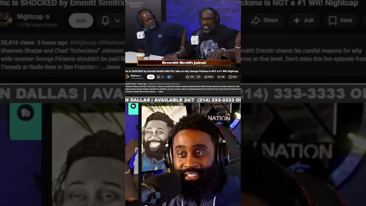 Emmitt Smith: Why Pickens' Drama Became A National Story #shorts