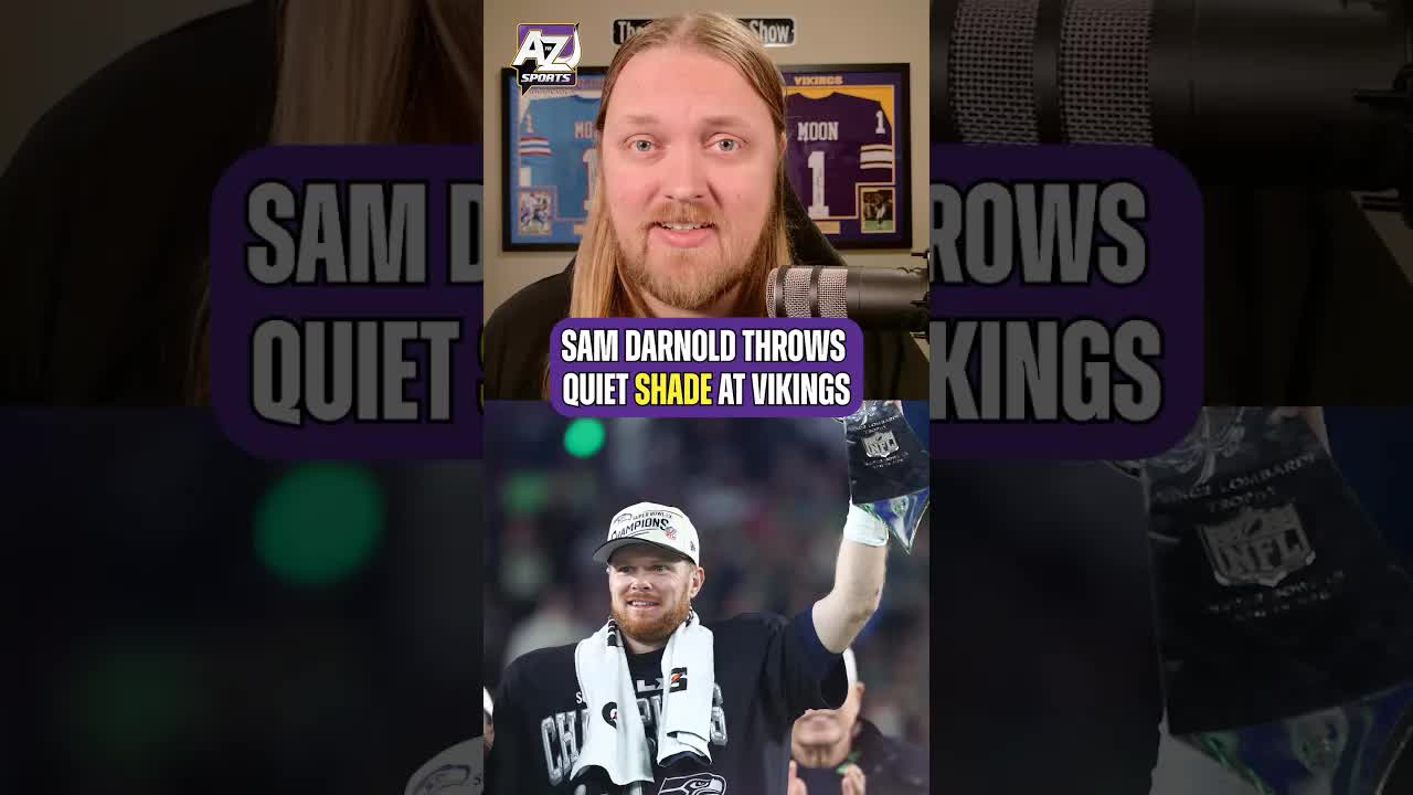 This stinks for #Vikings fans. #minnesotavikings #samdarnold #superbowl #seattleseahawks #nfl