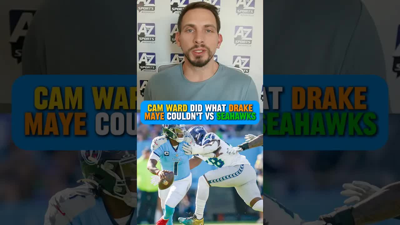 Cam Ward’s Week 12 performance against the Seahawks looks even better after last nights game #titans