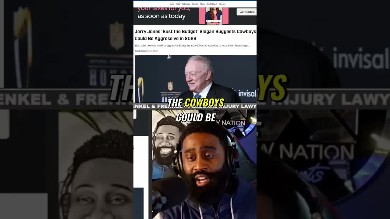 Cowboys' 2026 RECKLESS Spending: Will They Go ALL IN? #shorts