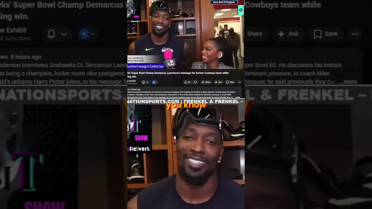 Super Bowl Champ: Past Struggles Are Now Below Me! #shorts