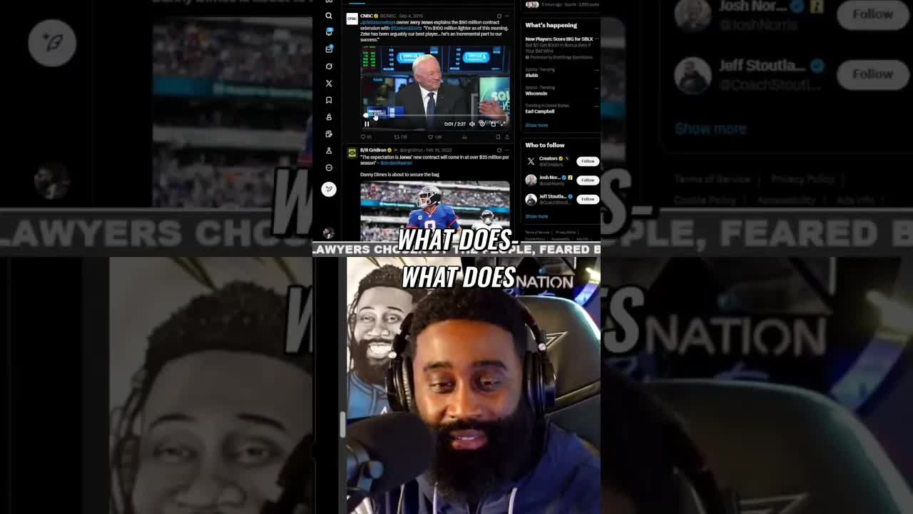 Jerry Jones on Cowboys' Future & Super Bowl Drought! #shorts