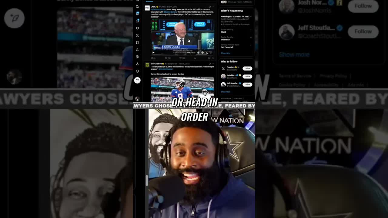 Ezekiel Elliott vs. Emmitt Smith: Different Running Back Calibers #shorts