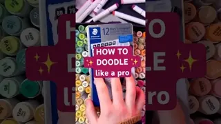 HOW to Doodle like a PRO 🖍️🎨 - lineart | Kauczuk