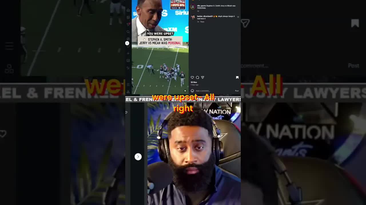 Stephen A. Smith on Jerry Jones: It Was Personal! #shorts