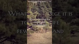 It is your life to live. The good or bad of your choices, you take the brunt of it.