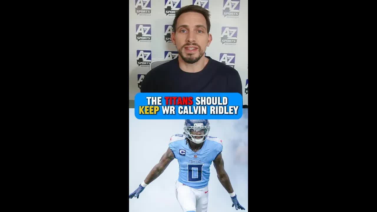 Making the case for the #titans to KEEP WR Calvin Ridley for one more season