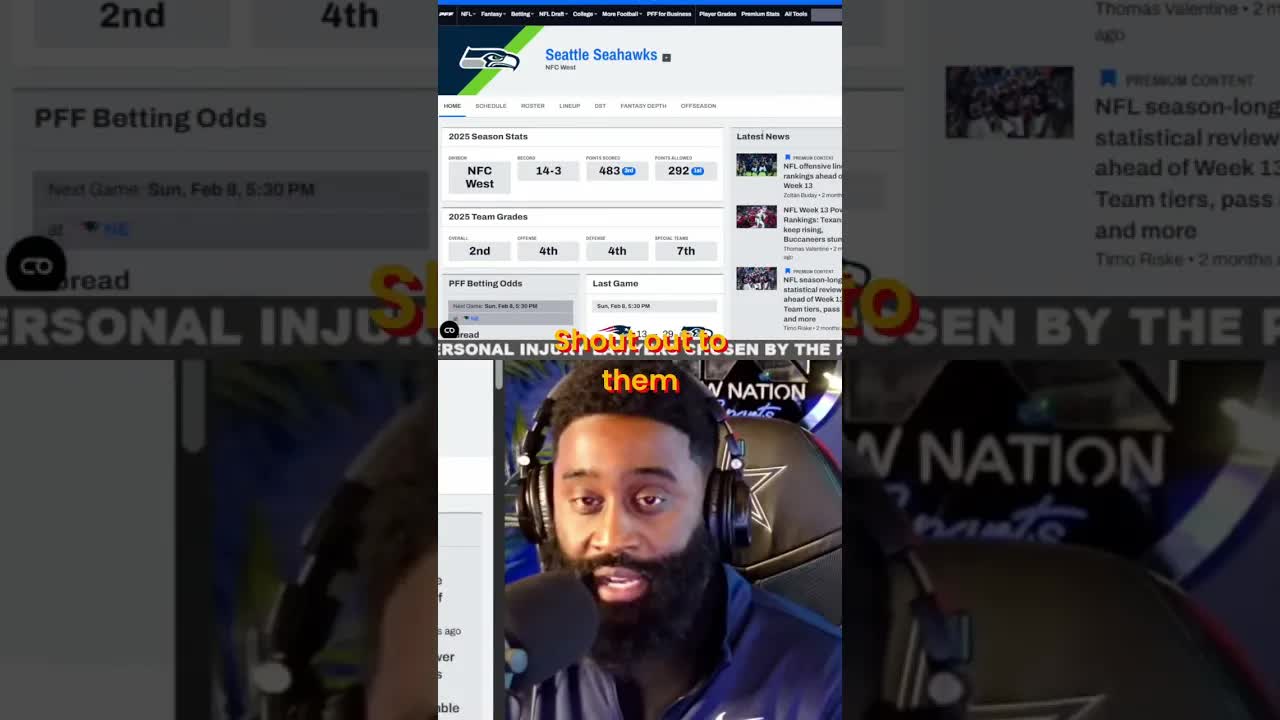 Seahawks' Stats REVEALED: Shocking Cowboys Collapse! #shorts