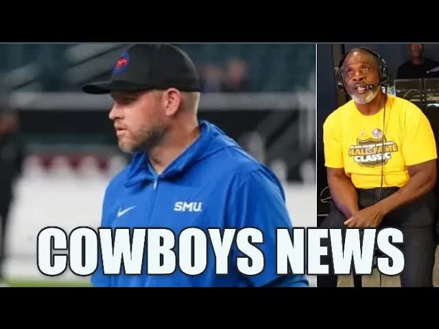 DALLAS COWBOYS JUST HIRED SMU defensive coordinator Scott Symons + NATE PARDON news