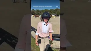 .80Ms ✅ New horse ✅ Goal of qualifying for Devon ✅ Perfect situation to show at The Ridge! 🐎