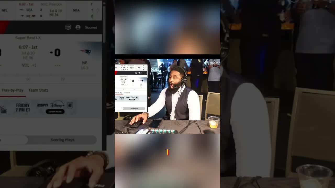 Super Bowl 60: LIVE Game, Chat & Commercials - You Decide! #shorts