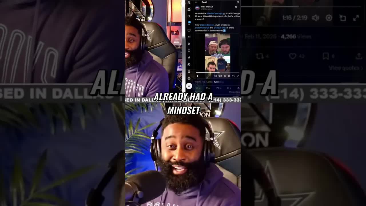 Cowboys' Agent Drama: Tyler Smith, Hooker & Parsons' Fate? #shorts