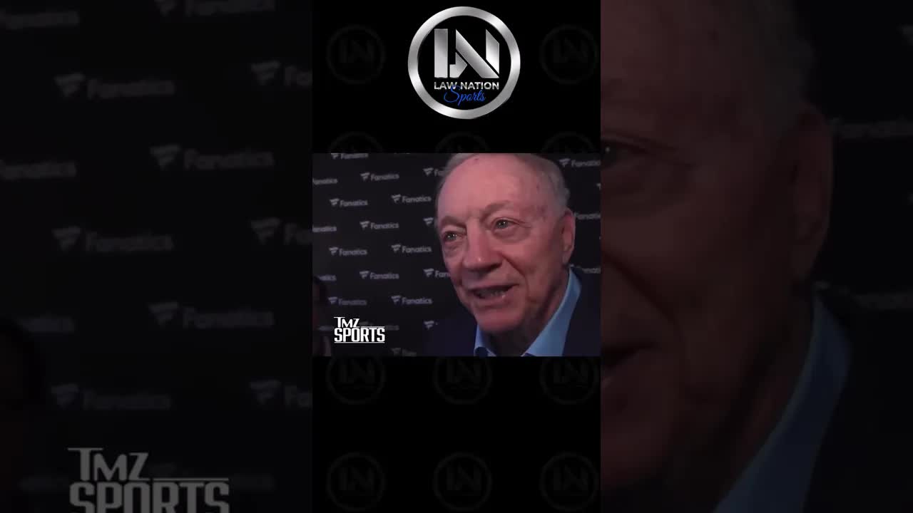 #Cowboys Jerry Jones’ message to the fans: via TMZ SPORTS