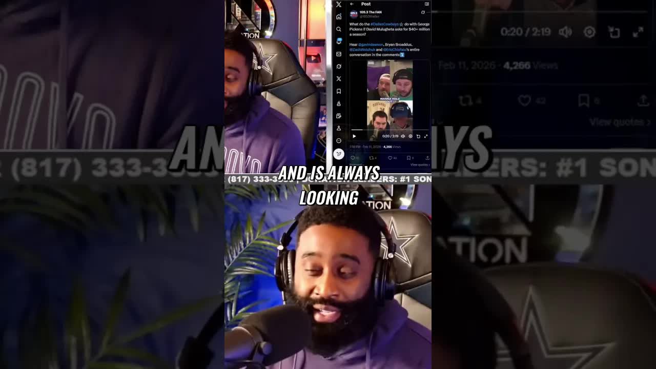 Cowboys' Pickens Trade: Greed or Genius? #shorts